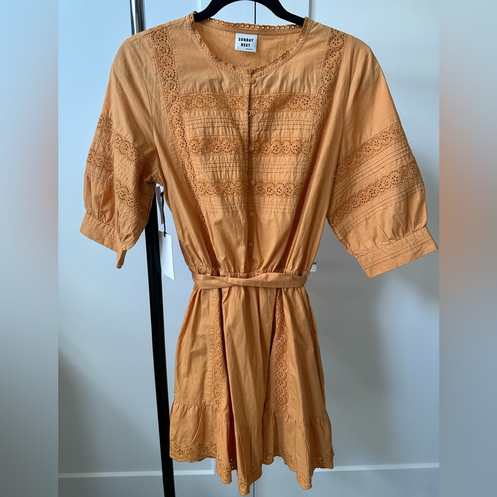 NWT Aritzia Sunday Best Soraya dress in Clove size M